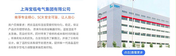  上海宝临电气电力调整器应用案例