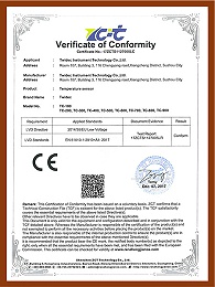 温度传感器CE认证